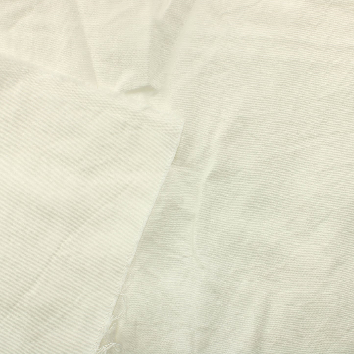 Valkoinen Puuvillagabardiini - Pala