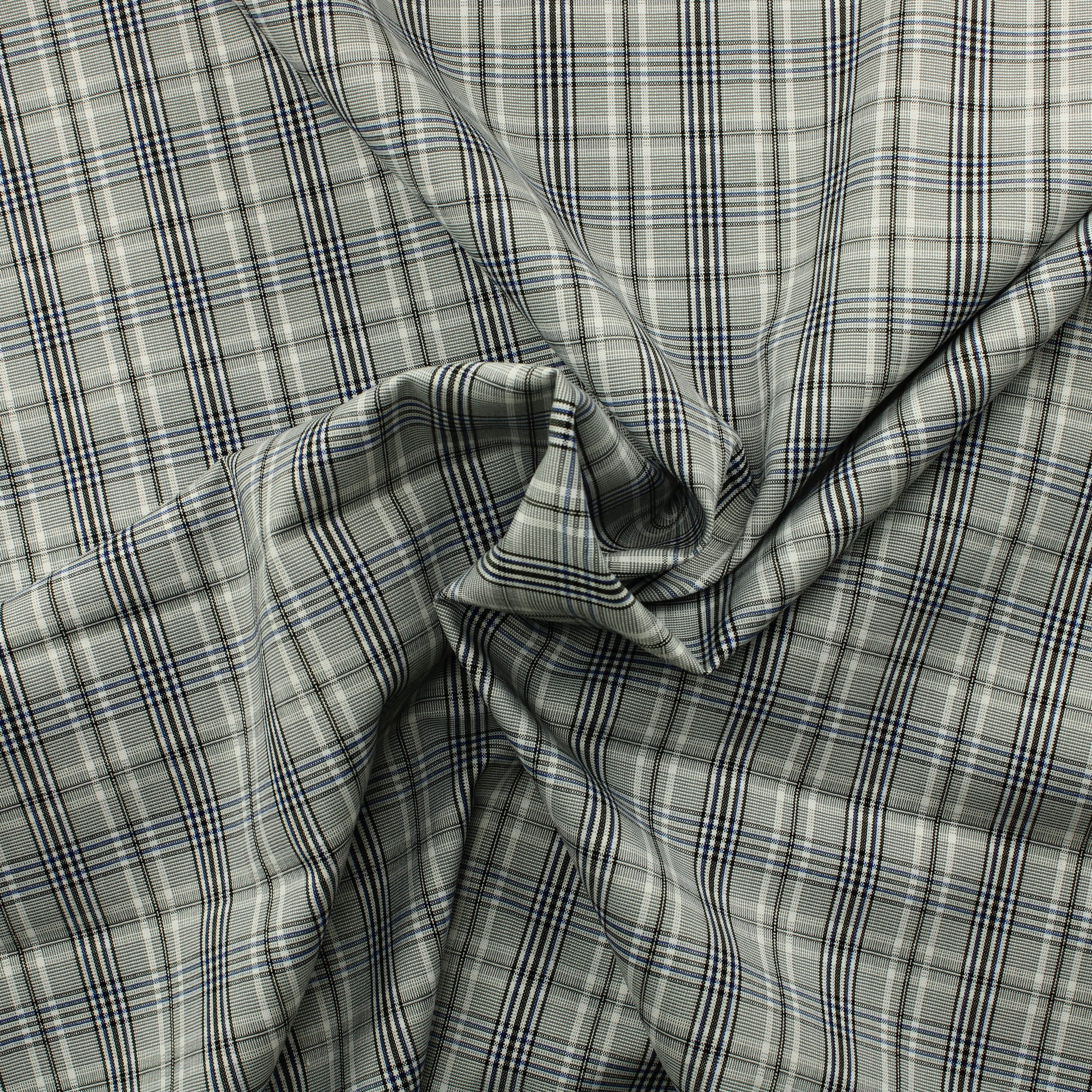 Ruudullinen Vaatetuskangas - Pala