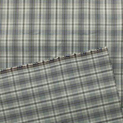 Ruudullinen Vaatetuskangas - Pala