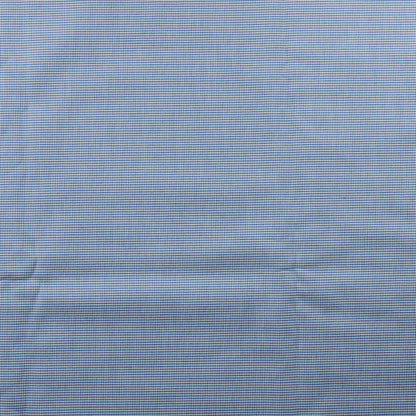 Sinivalkoinen pienikuvioinen Vaatetuskangas - Pala