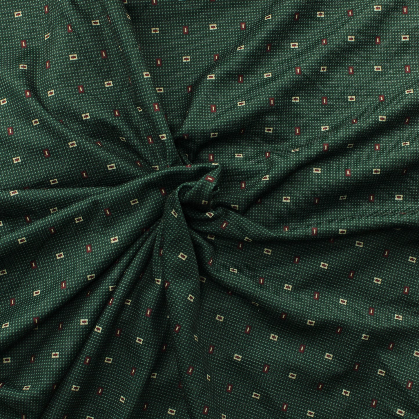 Vihreä kuviollinen tekokuitu Neulos - Pala