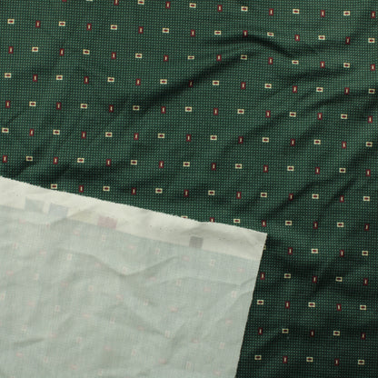 Vihreä kuviollinen tekokuitu Neulos - Pala