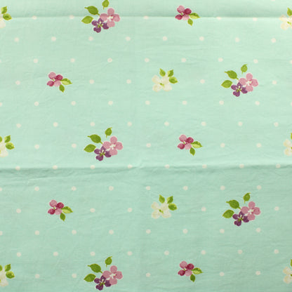 Vaaleansininen kukka Puuvilla - Pala