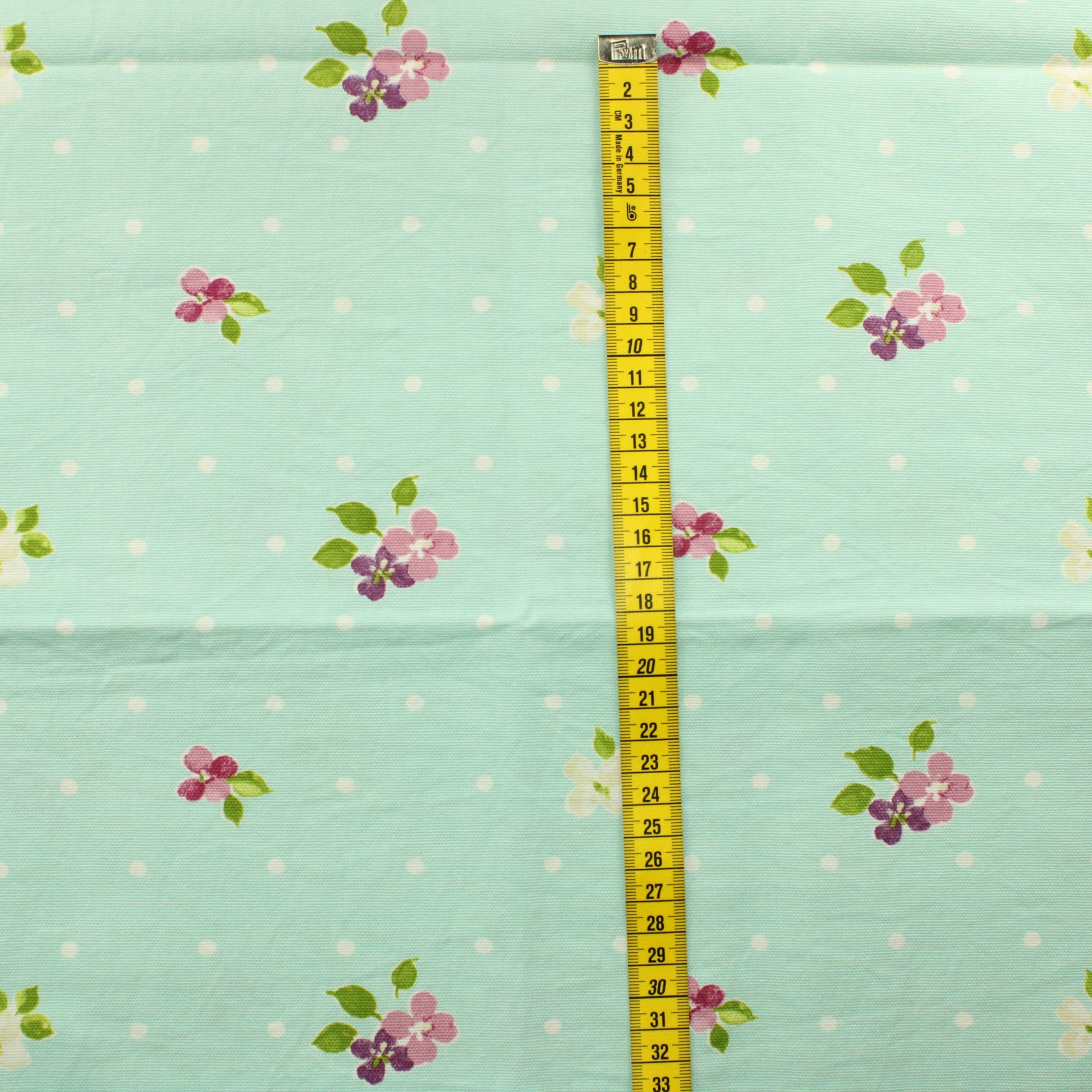 Vaaleansininen kukka Puuvilla - Pala