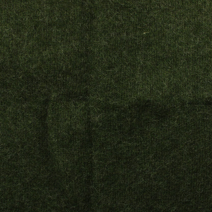 Metsänvihreä meleerattu Villasekoiteneulos - Pala