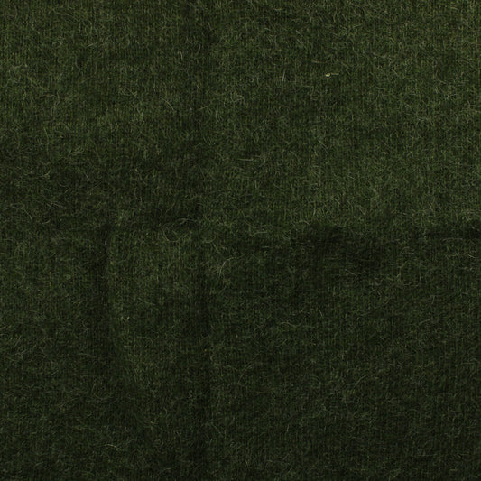 Metsänvihreä meleerattu Villasekoiteneulos - Pala