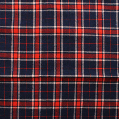 Sinipunainen ruudullien tekokuitu - Pala