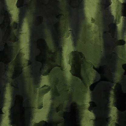 Vihreänsävyinen Ohut Tekoturkis - Pala