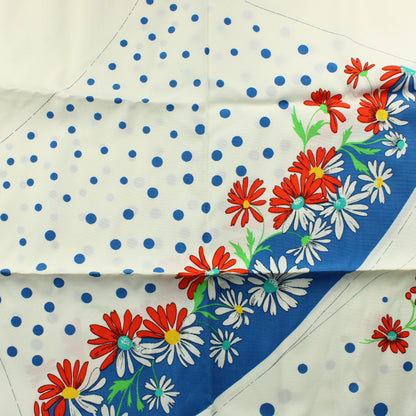 Sinipunainen kukka tekokuitu - Pala