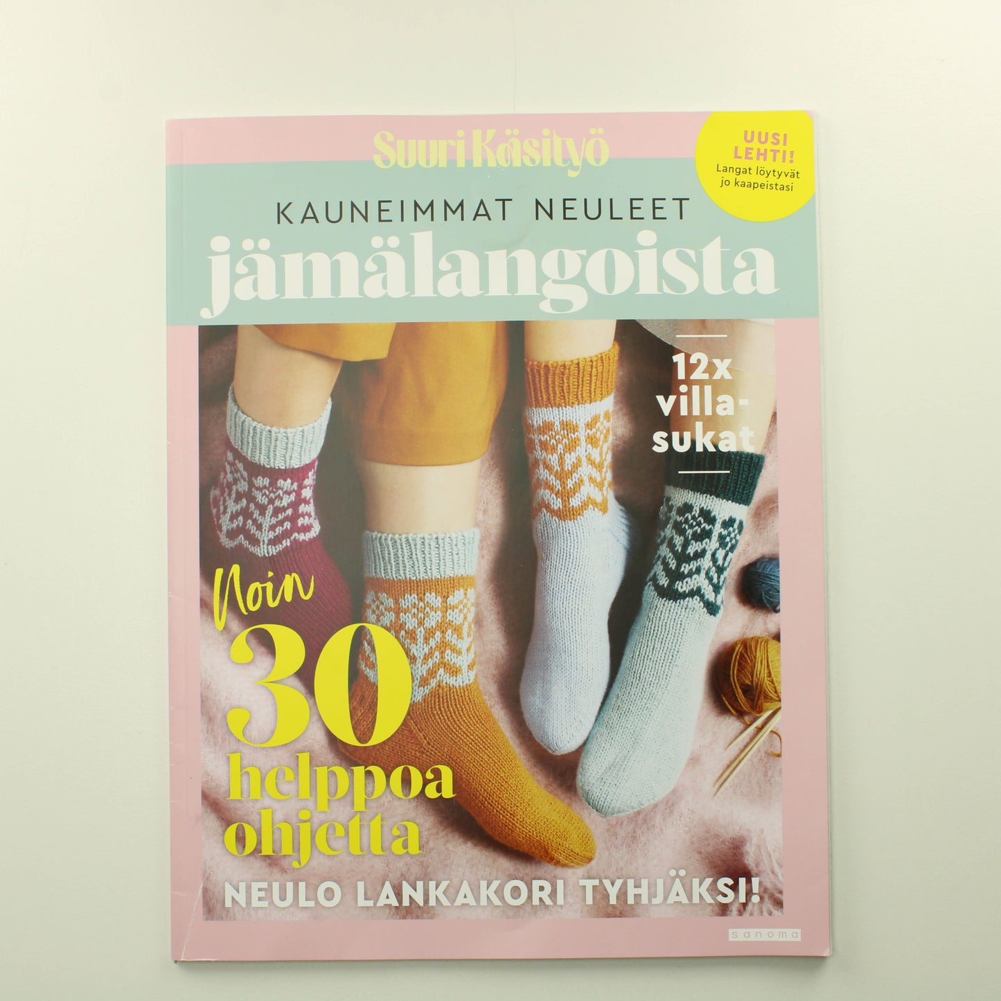 Suuri Käsityö Kauneimmat neuleet jämälangoista