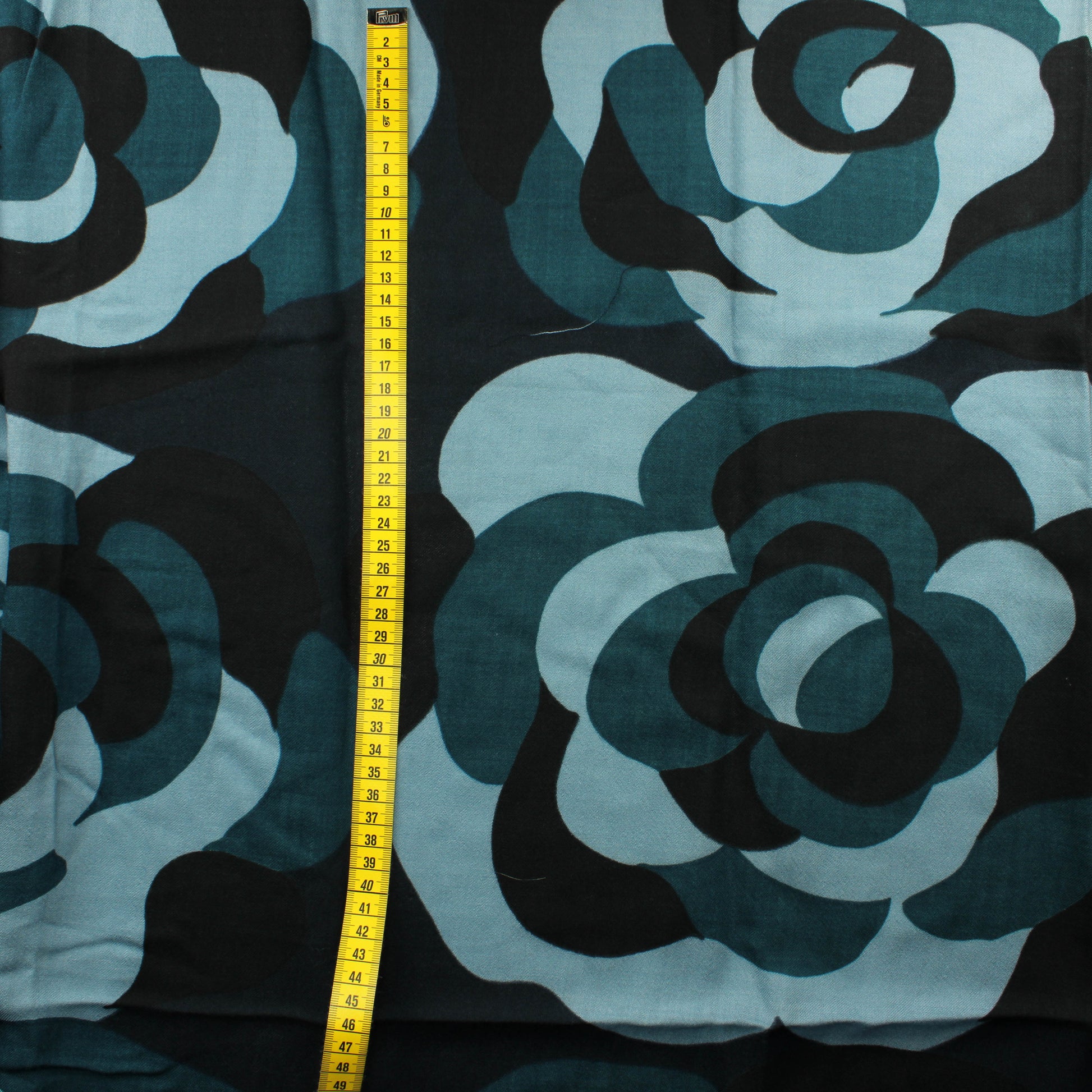 Siniset ruusut Villasekoitekangas - Pala