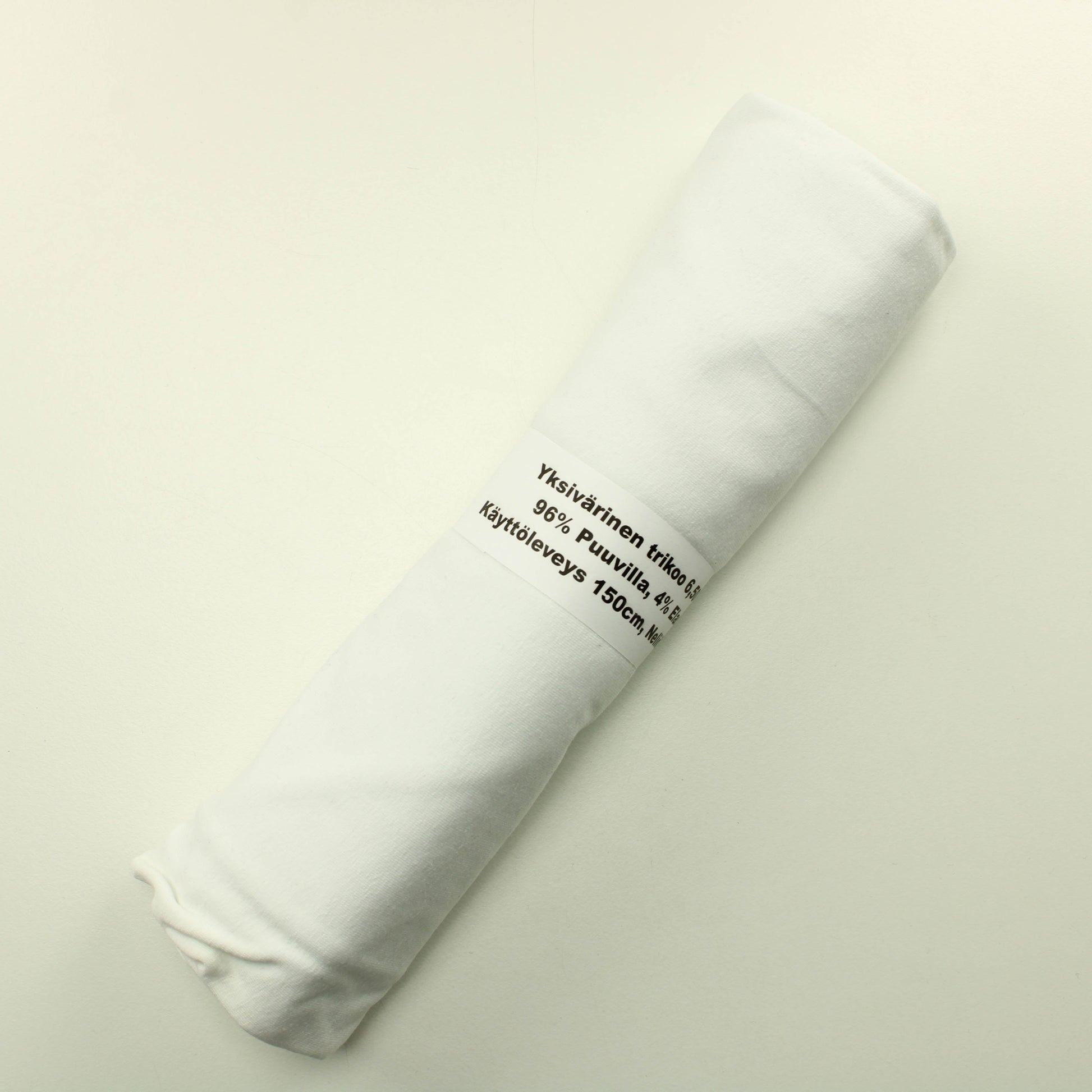 Kangaskapina Valkoinen Trikoo - Pala