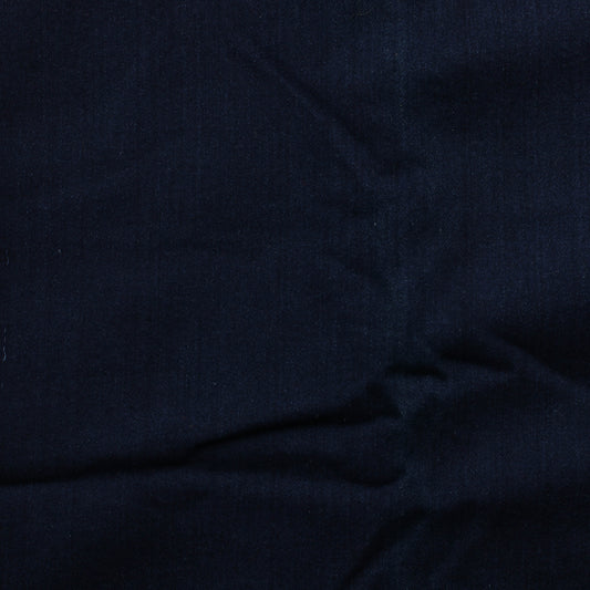 Tummansininen joustava Farkkukangas - Pala