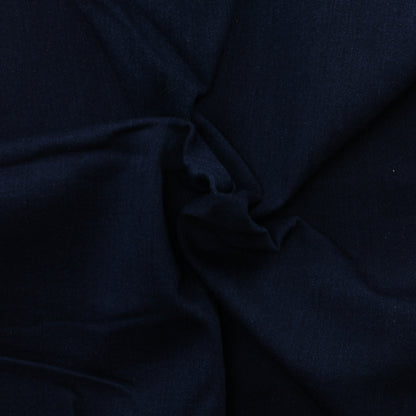 Tummansininen joustava Farkkukangas - Pala