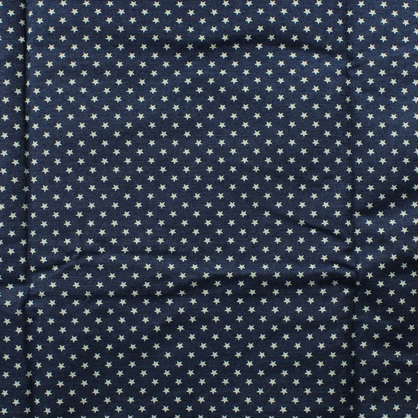 Tähtikuvioinen Farkkukangas - Pala