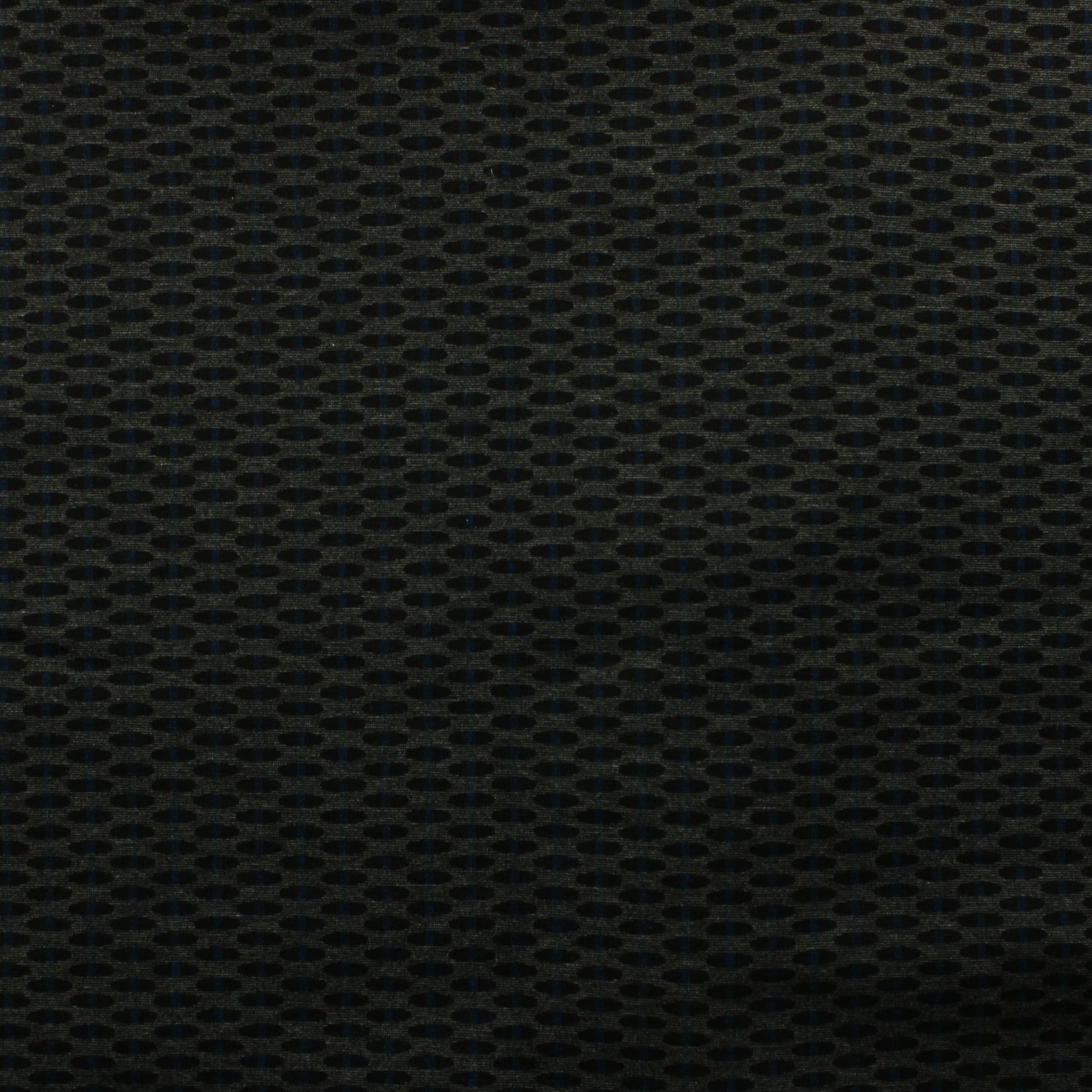 Sinistä, harmaata ja mustaa kuviollinen Puntoneulos - Pala