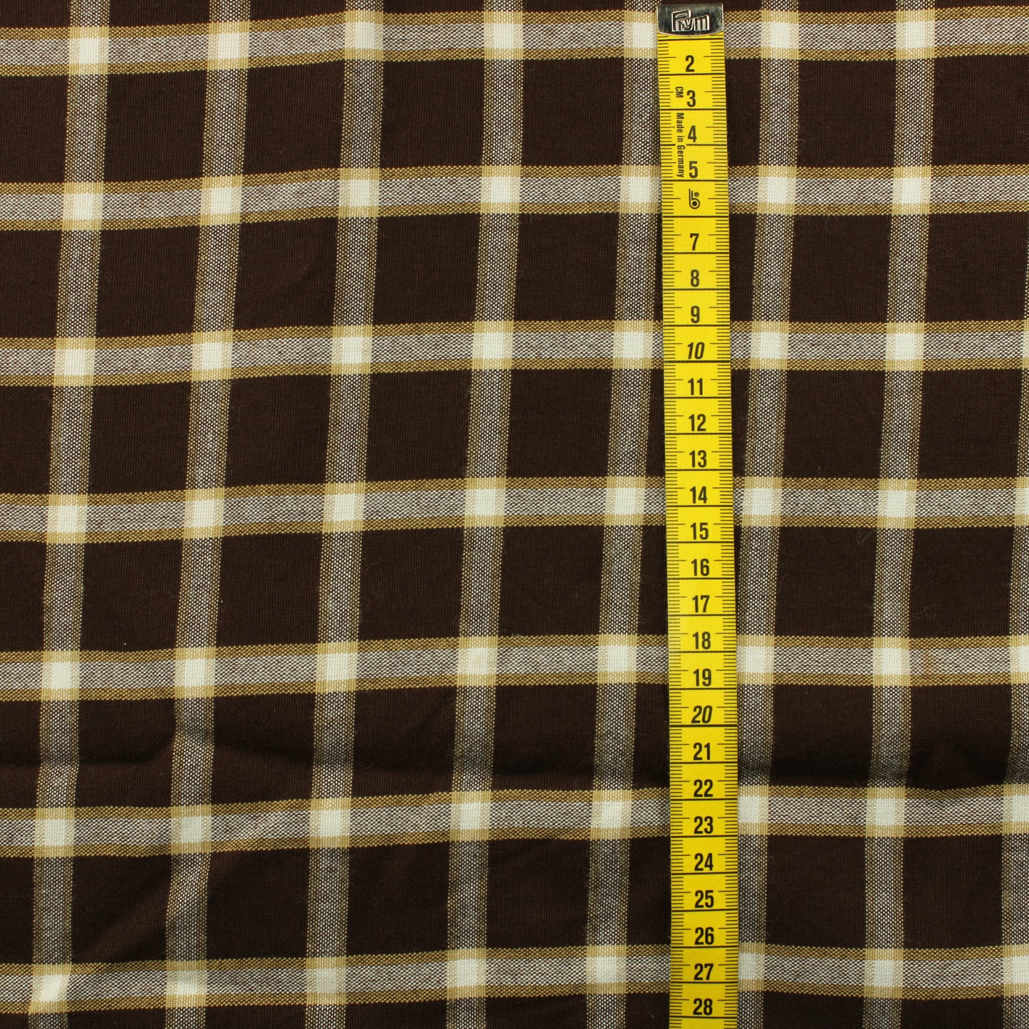 Ruudullinen Villasekoitekangas - Pala