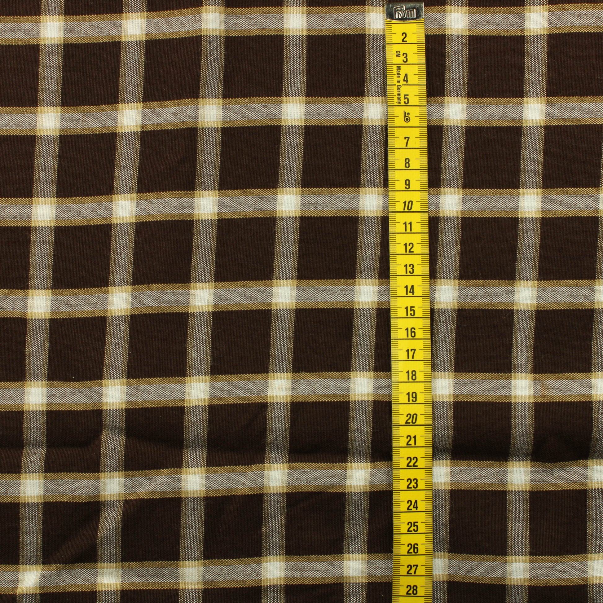 Ruudullinen Villasekoitekangas - Pala