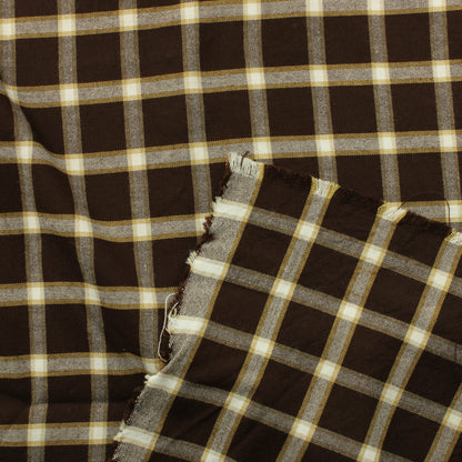 Ruudullinen Villasekoitekangas - Pala