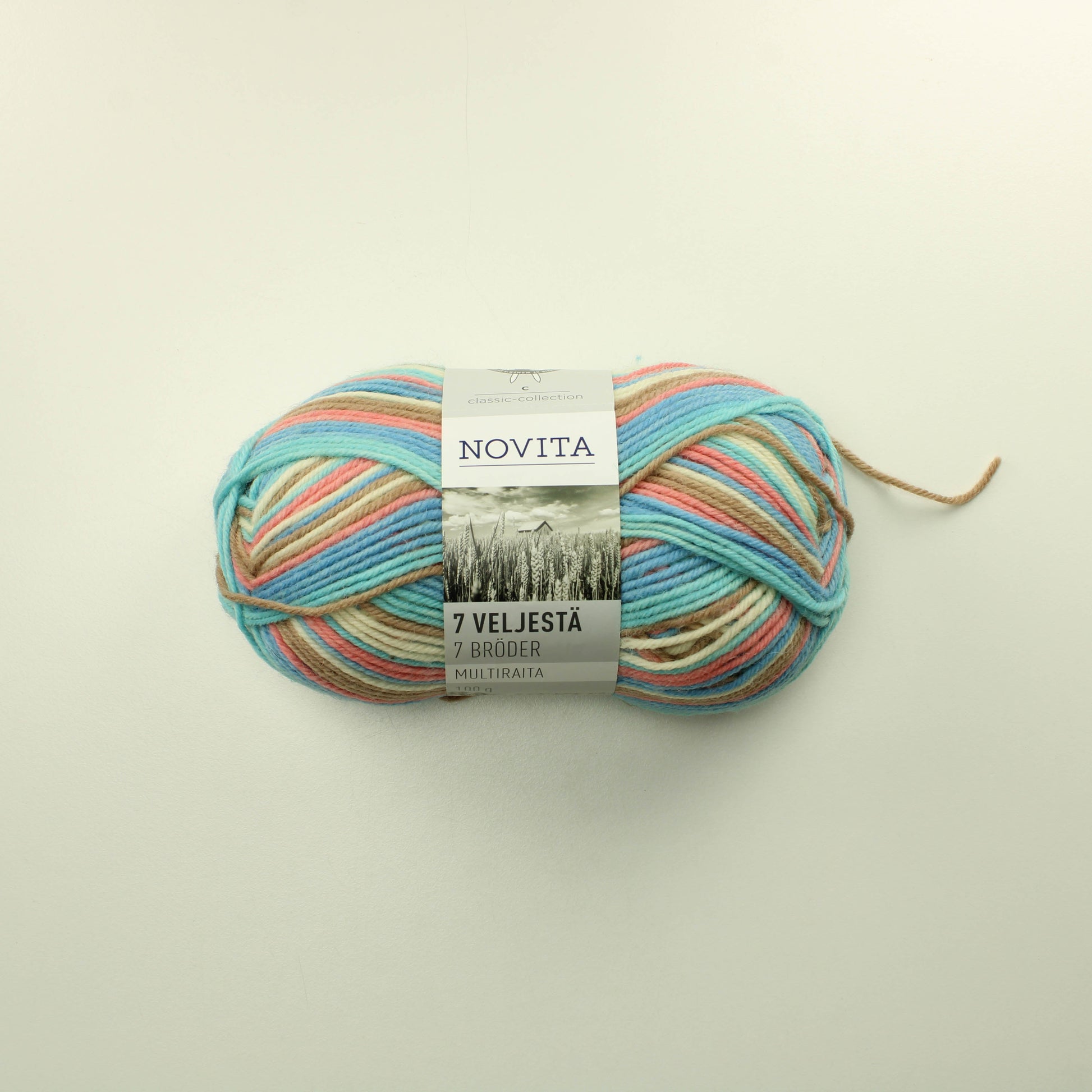 Novita 7 veljestä Multiraita - 883