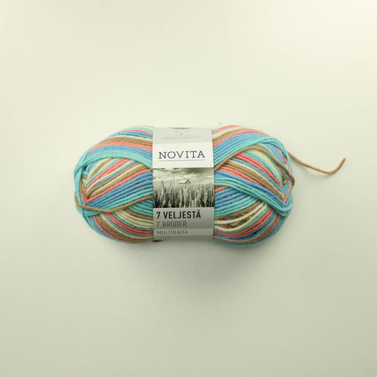 Novita 7 veljestä Multiraita - 883