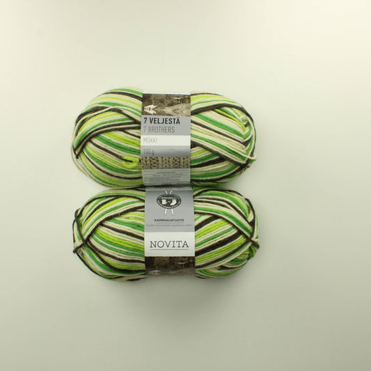 Novita 7 Veljestä Mökki - 893 Lankapussi