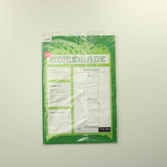 Homemade 1214 Bertha lasten paitakaava