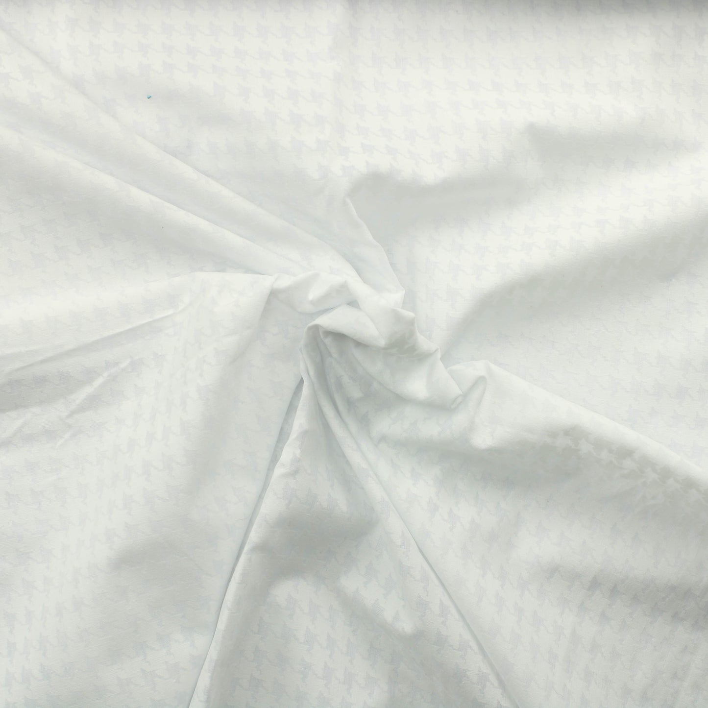 Valkoinen Kuviollinen Ohut Puuvilla - Pala