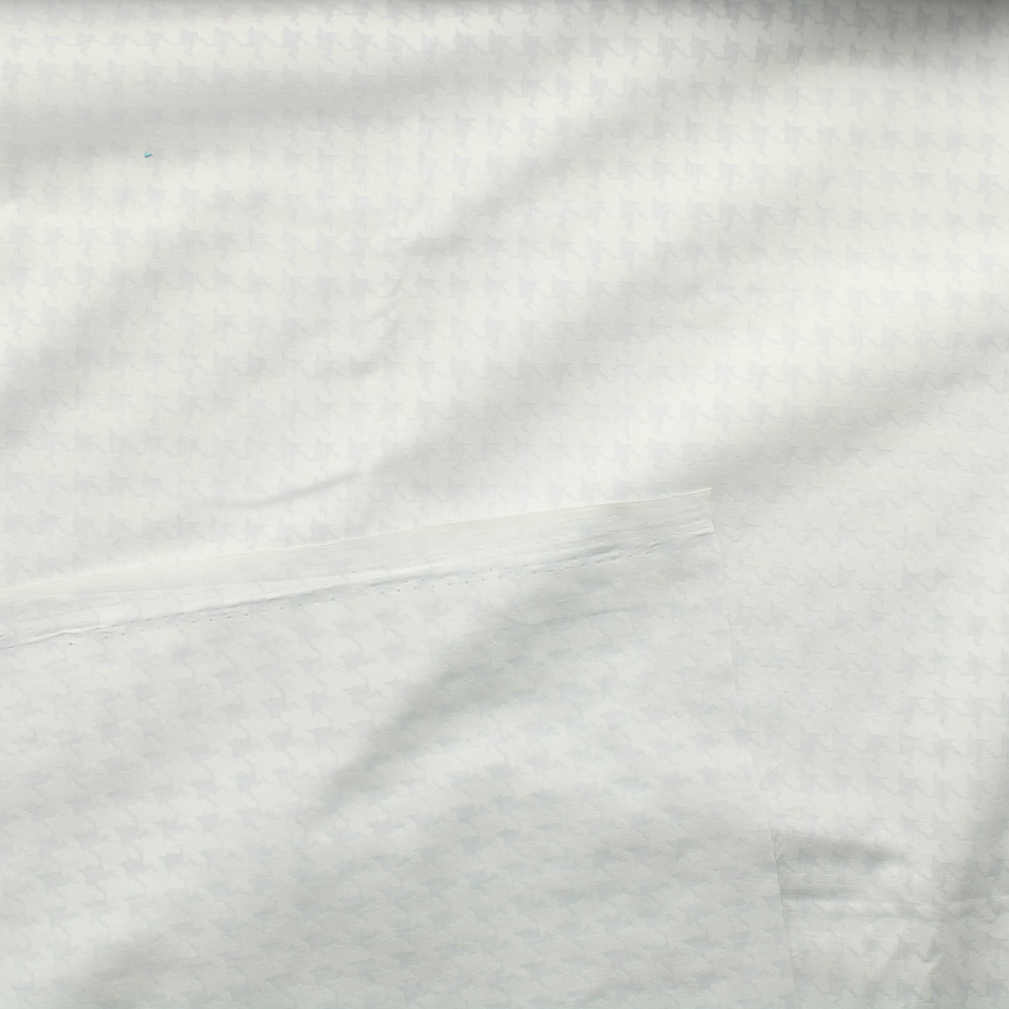 Valkoinen Kuviollinen Ohut Puuvilla - Pala