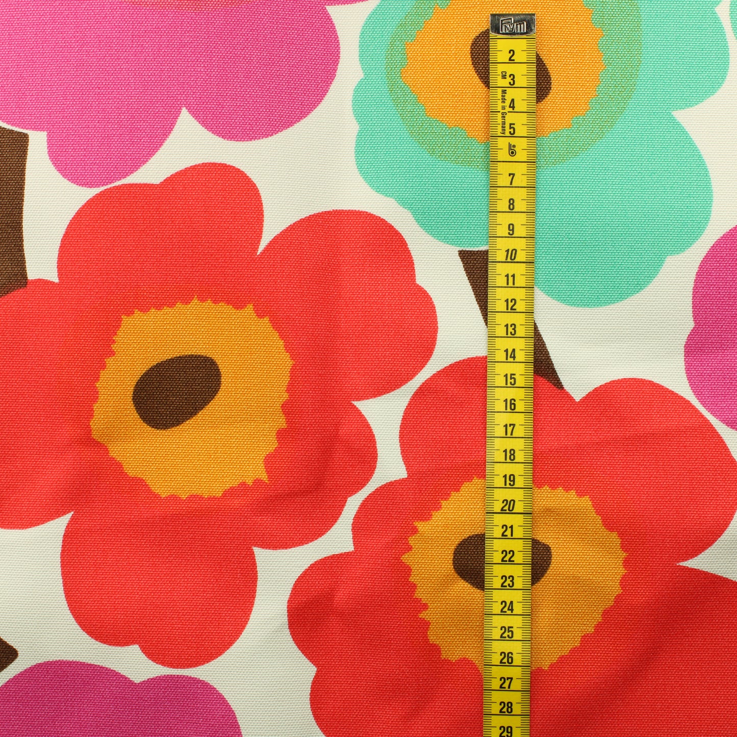 Marimekko Unikko värikäs Puuvillacanvas 250cm - Pala