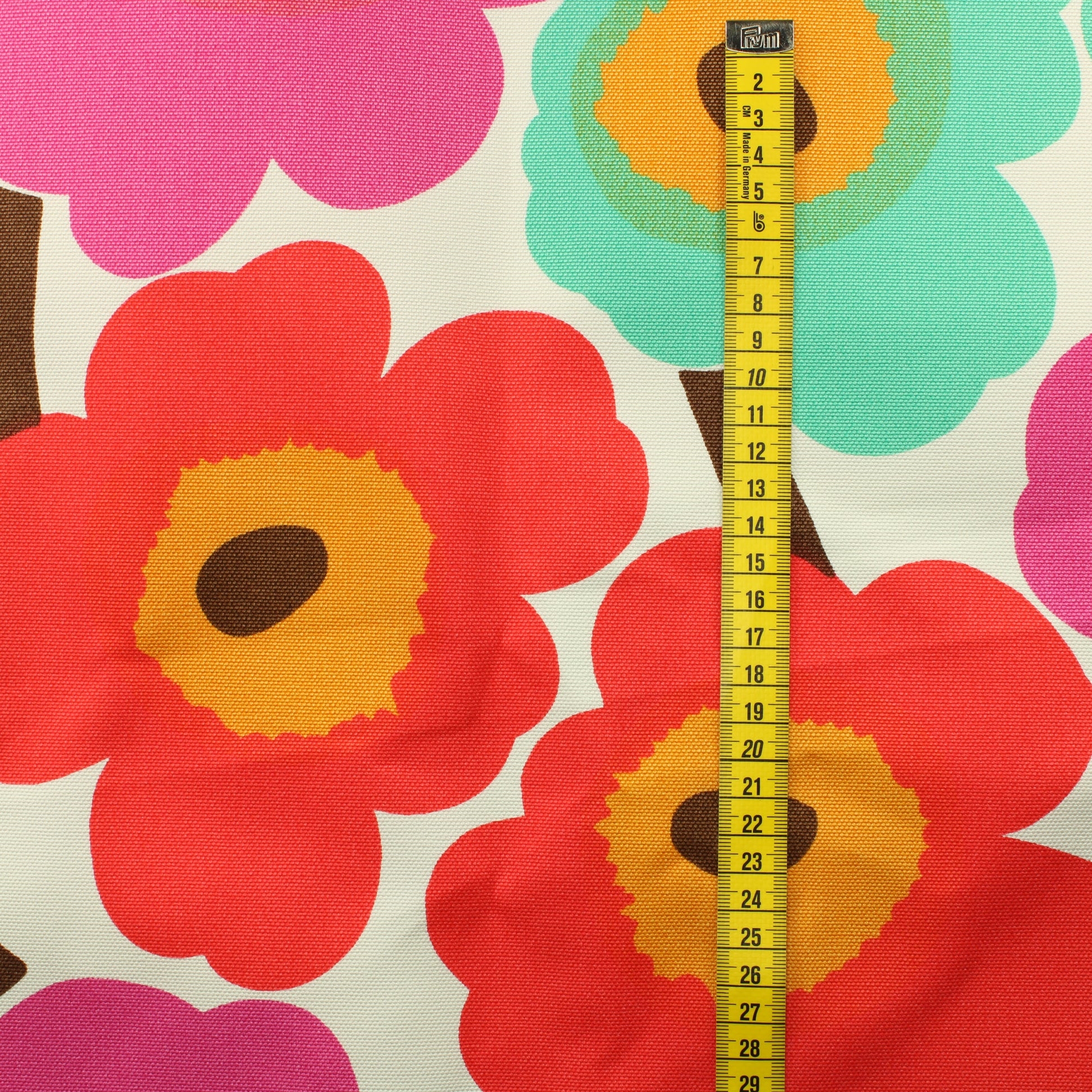 Marimekko Unikko värikäs Puuvillacanvas 250cm - Pala