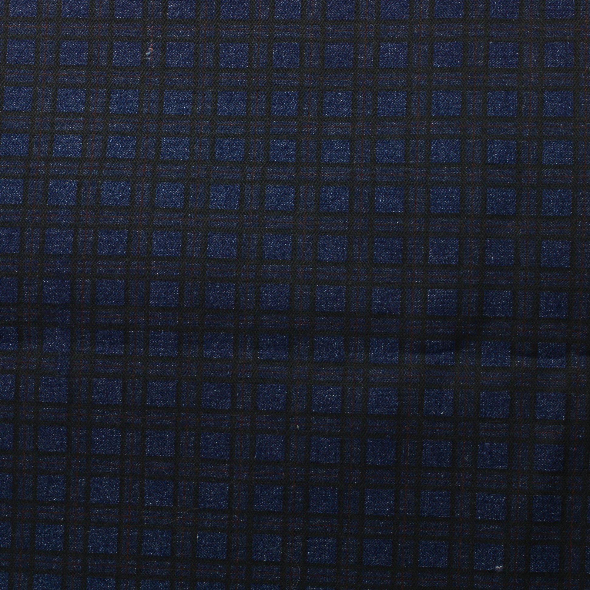 Ruudullinen Retro Farkkukangas - Pala