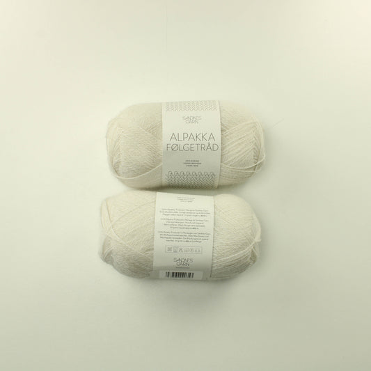 Sandnes Garn Alpakka Følgetråd - 1015 Lankapussi