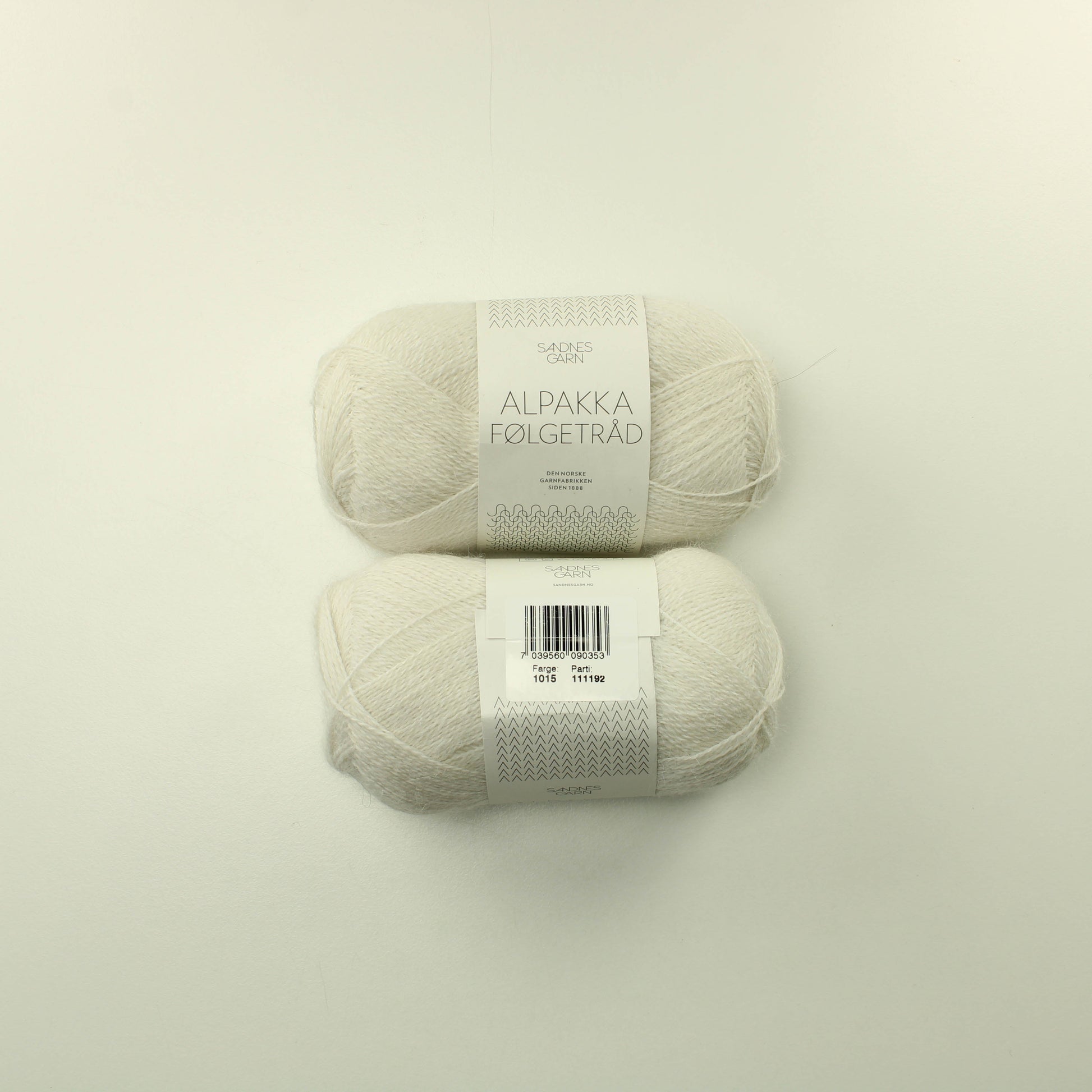 Sandnes Garn Alpakka Følgetråd - 1015 Lankapussi