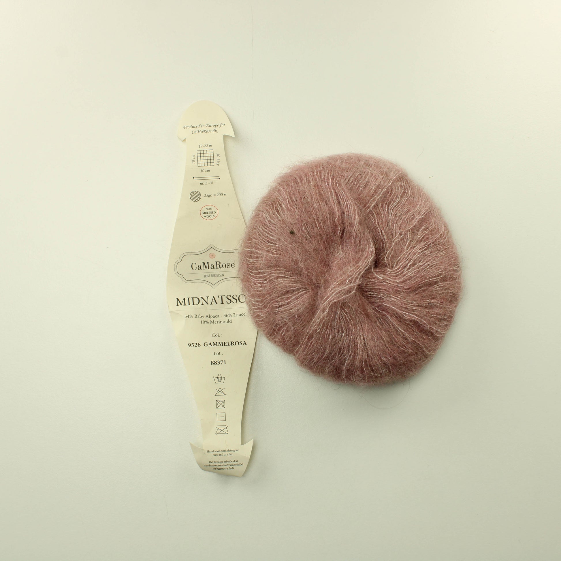 CamaRose Midnatssol - Gammelrosa