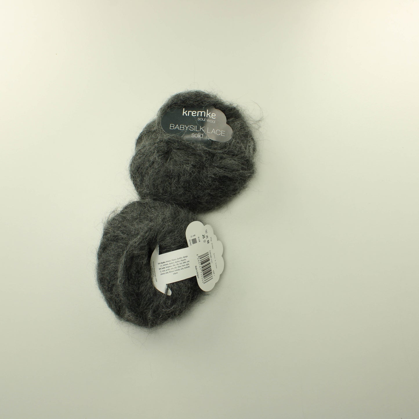 Kremke Soul Wool Babysilk Lace Solid - 2101 Lankapussi 901