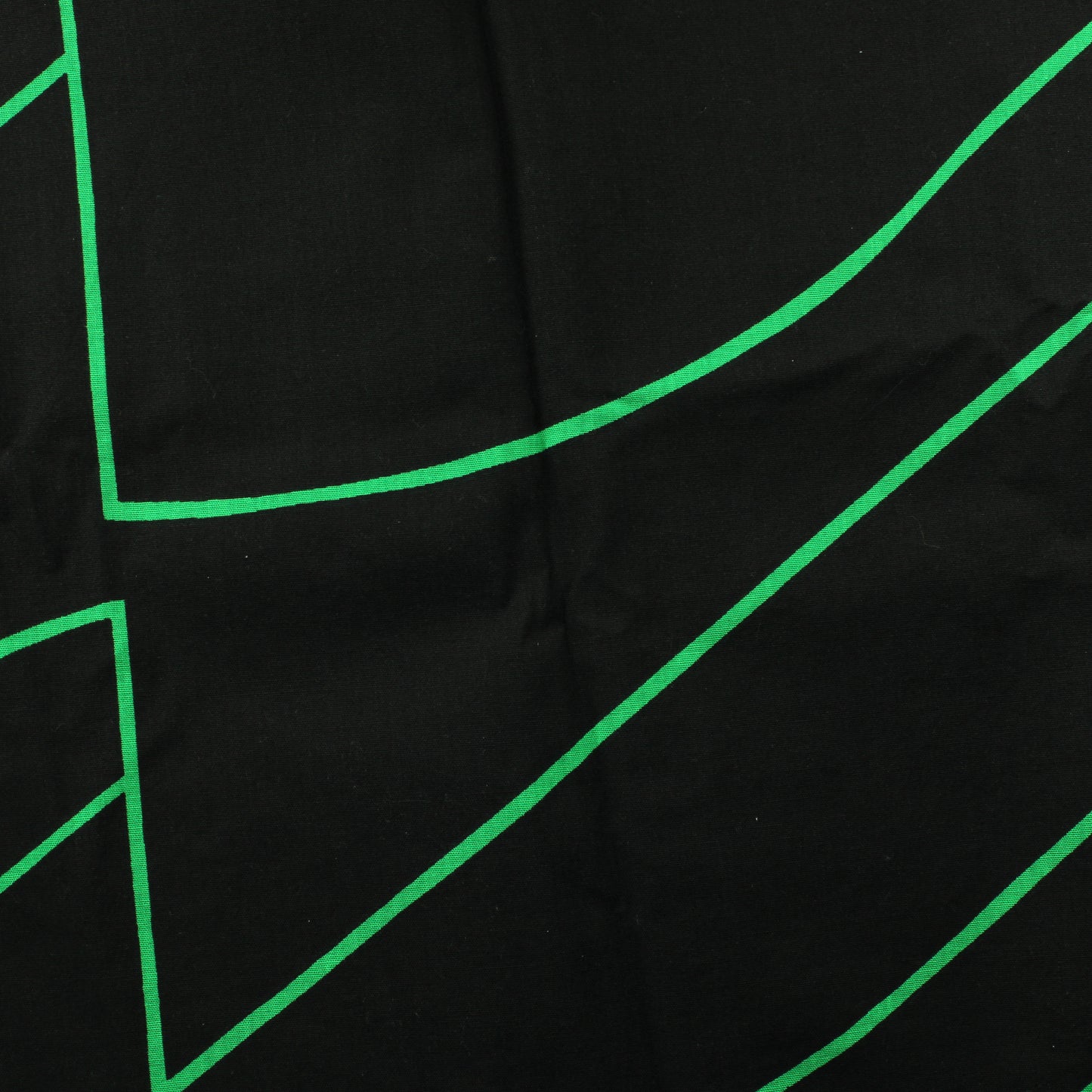 Retro Vihreäkuvioinen Puuvilla - Pala