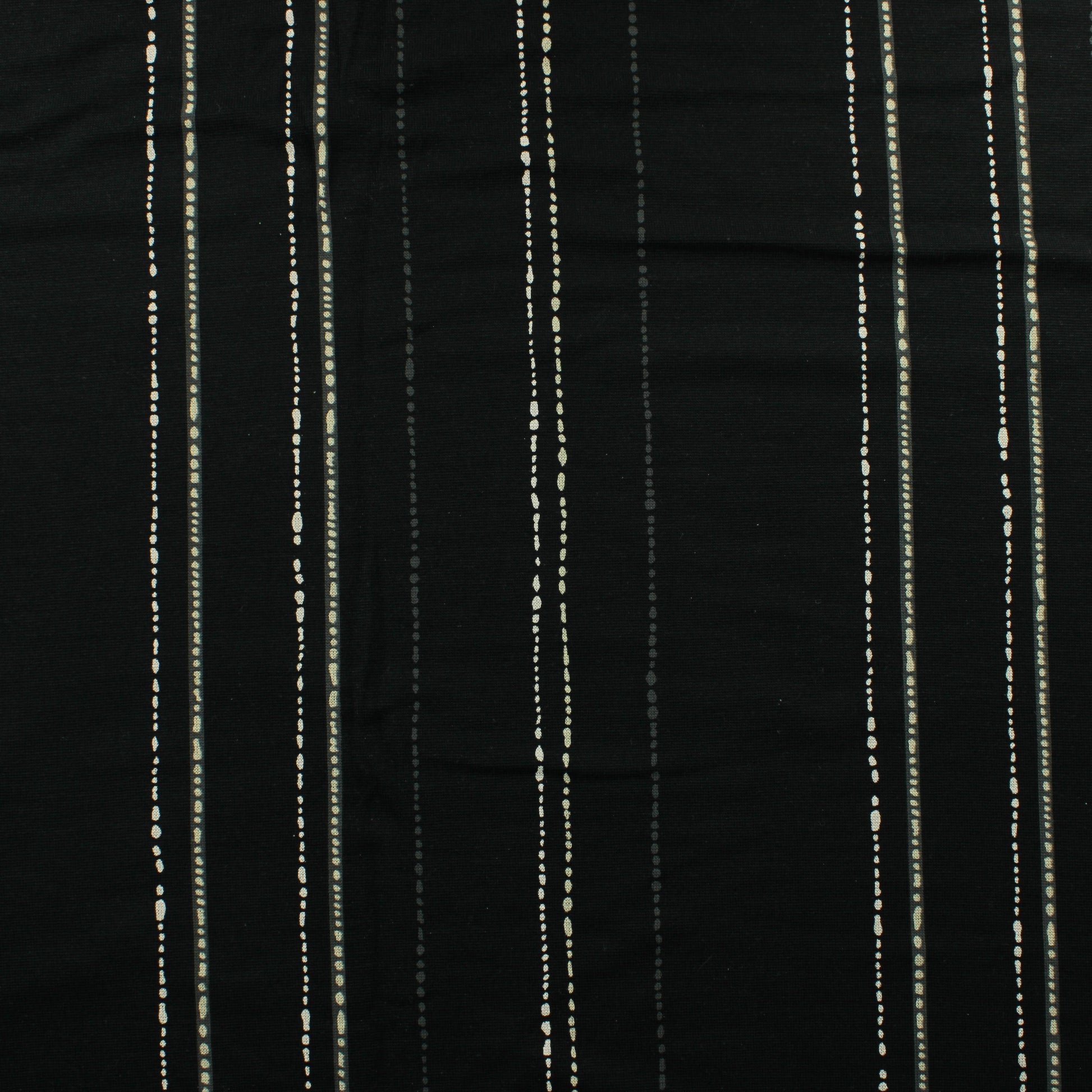 Mustapohjainen pystyraitainen Neulos - Pala