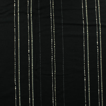 Mustapohjainen pystyraitainen Neulos - Pala