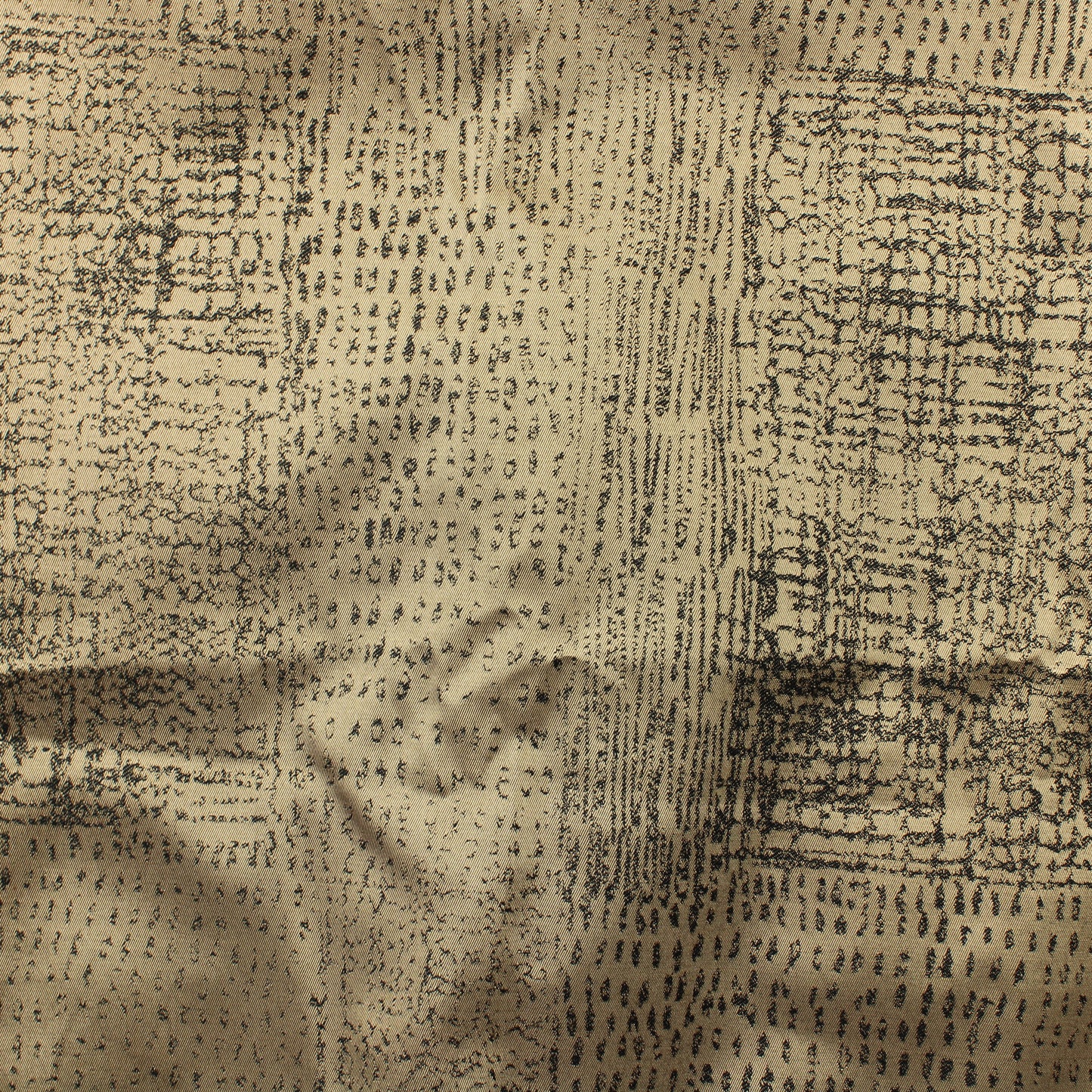 Hohtava tummakuvioinen Verhokangas - Palapaketti