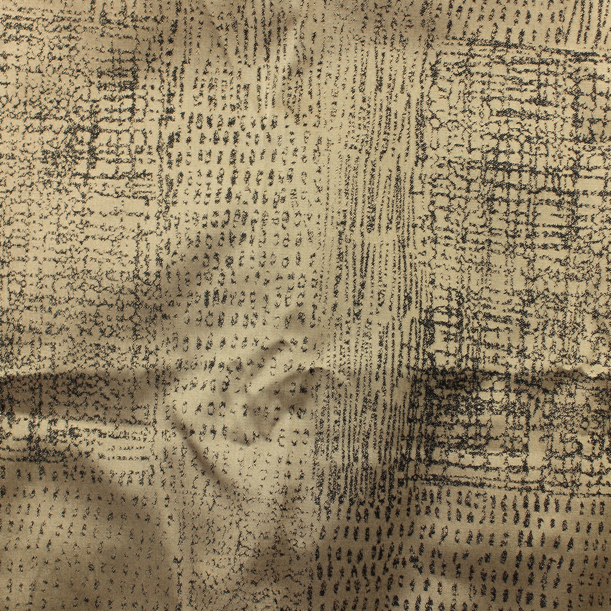 Hohtava tummakuvioinen Verhokangas - Palapaketti