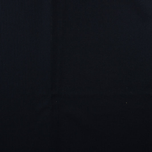 Tummansininen Ribbikuvioinen Vaatetuskangas - Pala