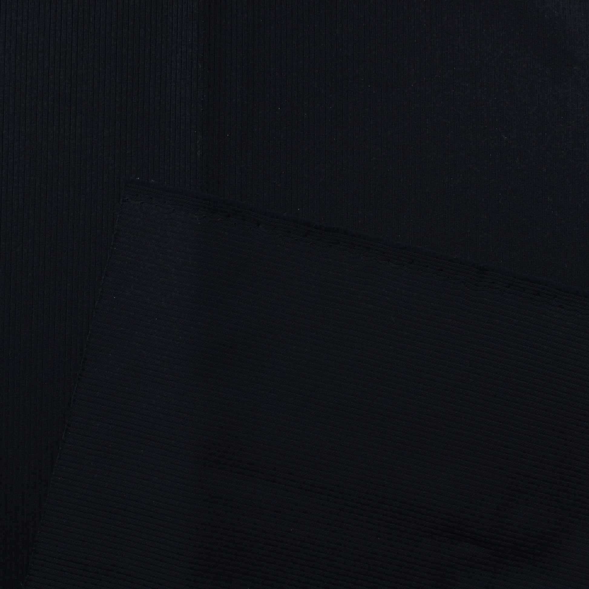 Tummansininen Ribbikuvioinen Vaatetuskangas - Pala