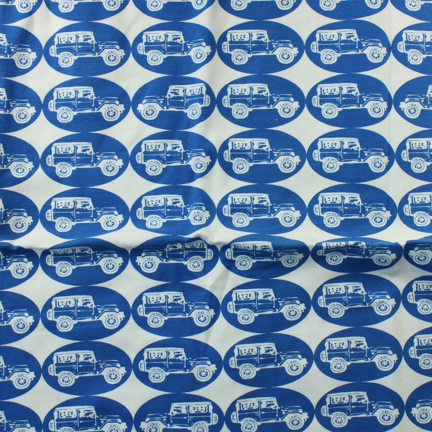 Sinivalkoinen jeeppi Trikoo - Pala