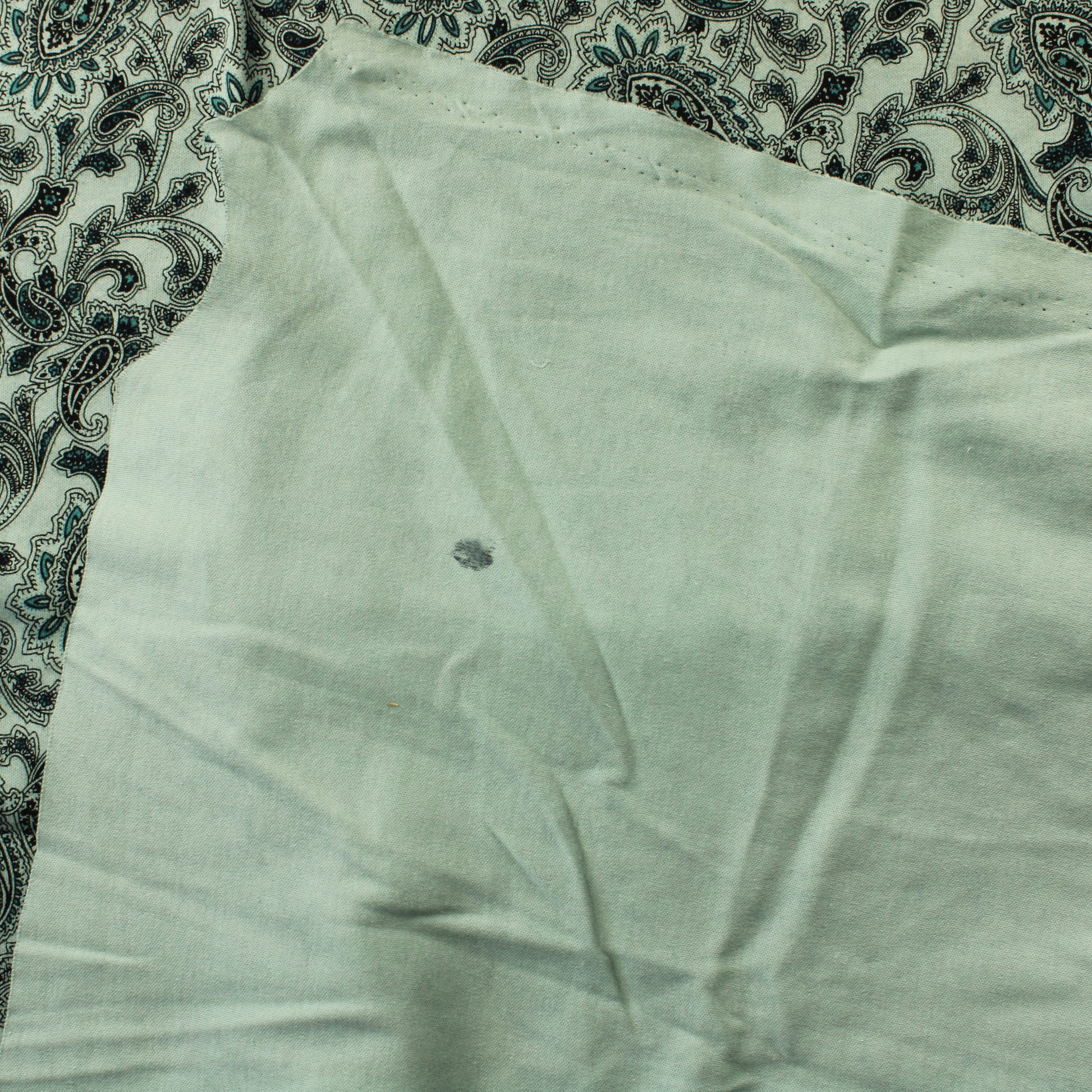 Vihertävänharmaa kuviollinen Trikoo - Pala