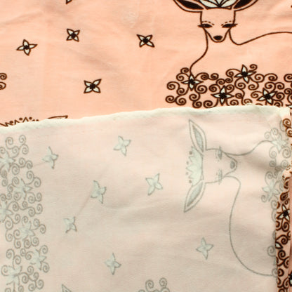 Pehmeiä Dear Deer Sametti - Pala