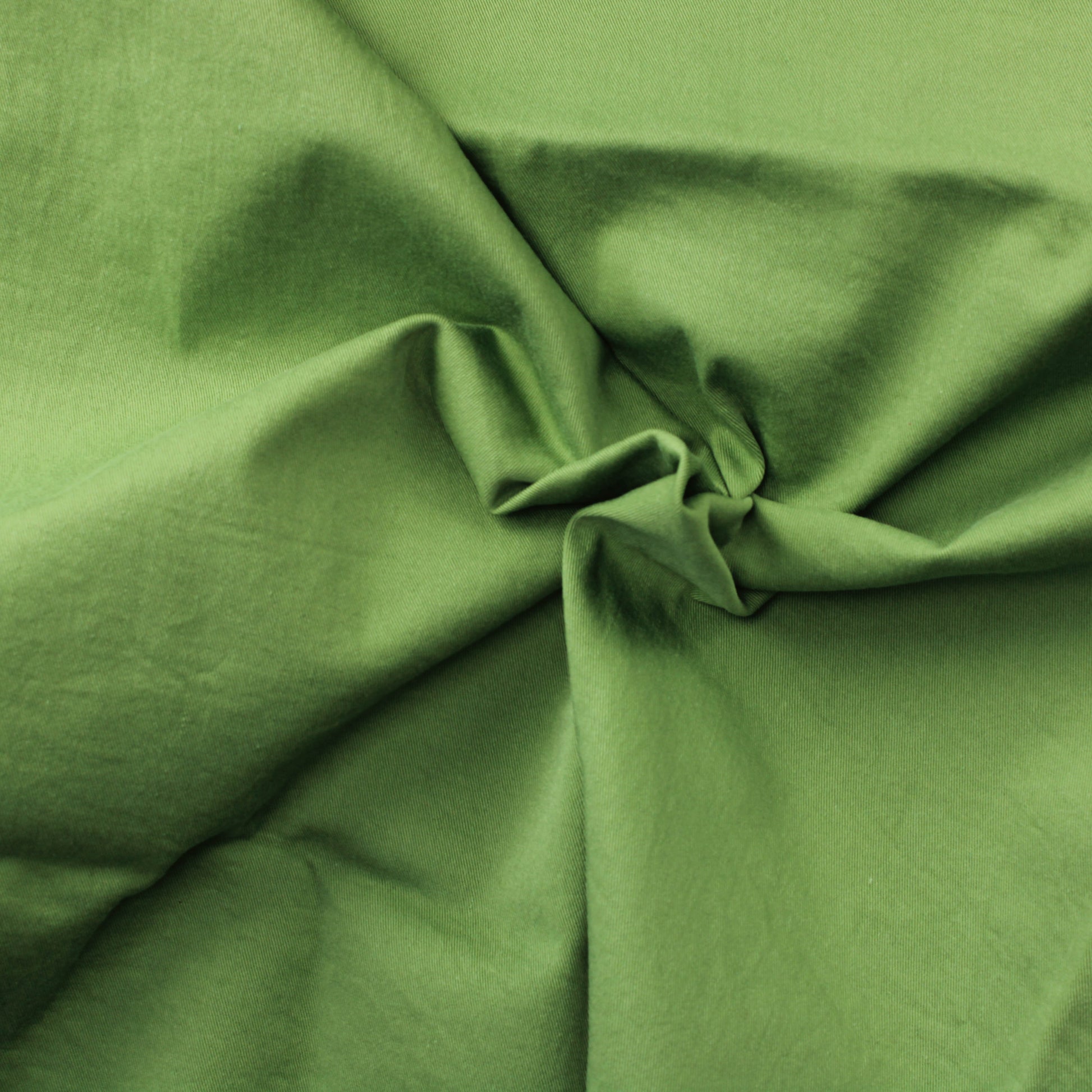 Vihreä Stretchpuuvilla - Pala