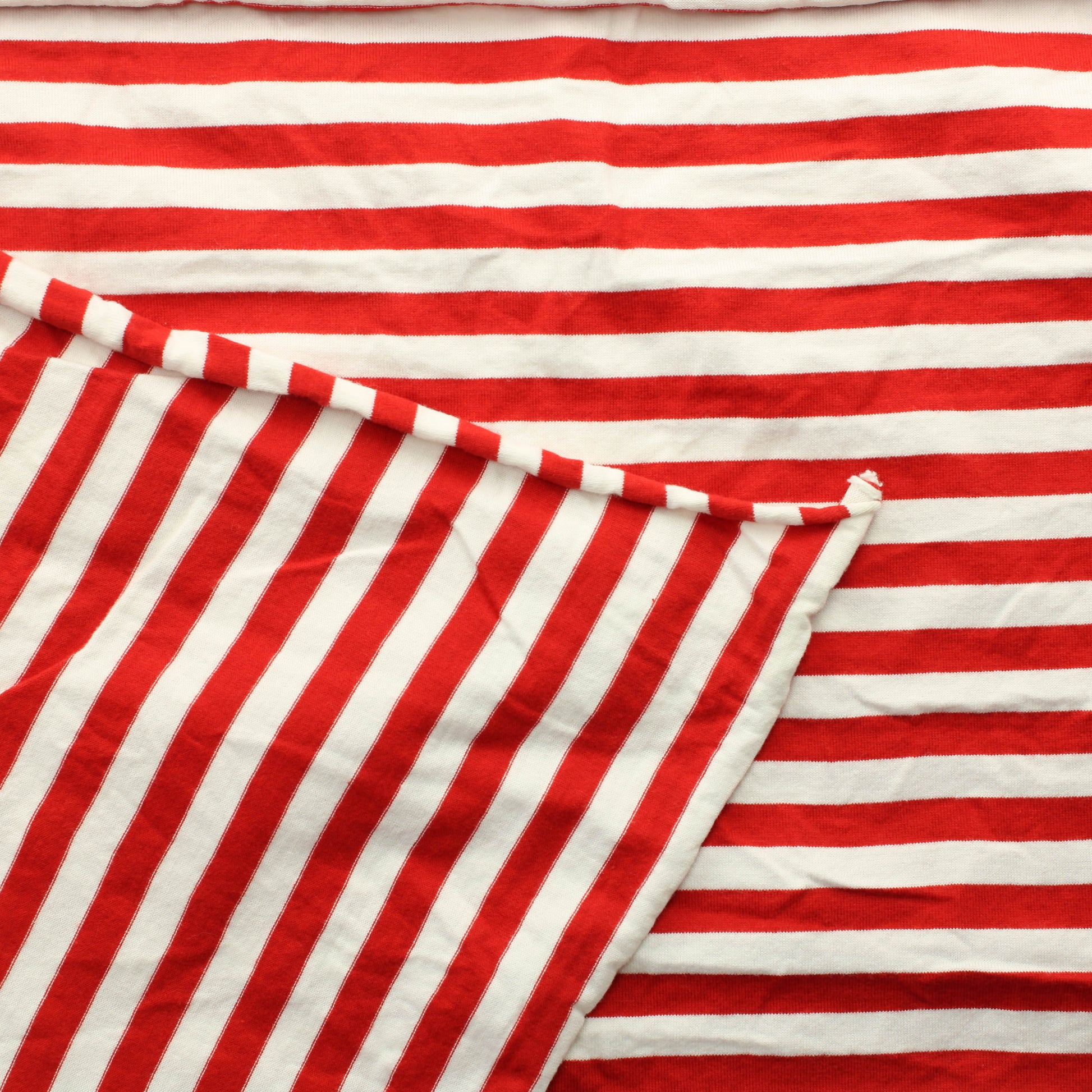 Punavalkoinen Raita Trikoo - Pala