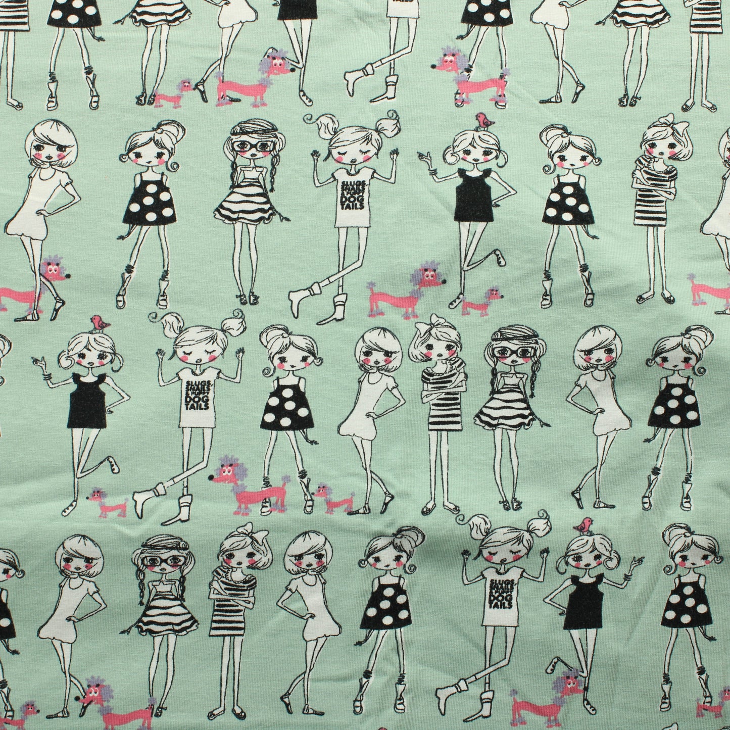 Tytöt ja koirat Trikoo - Pala