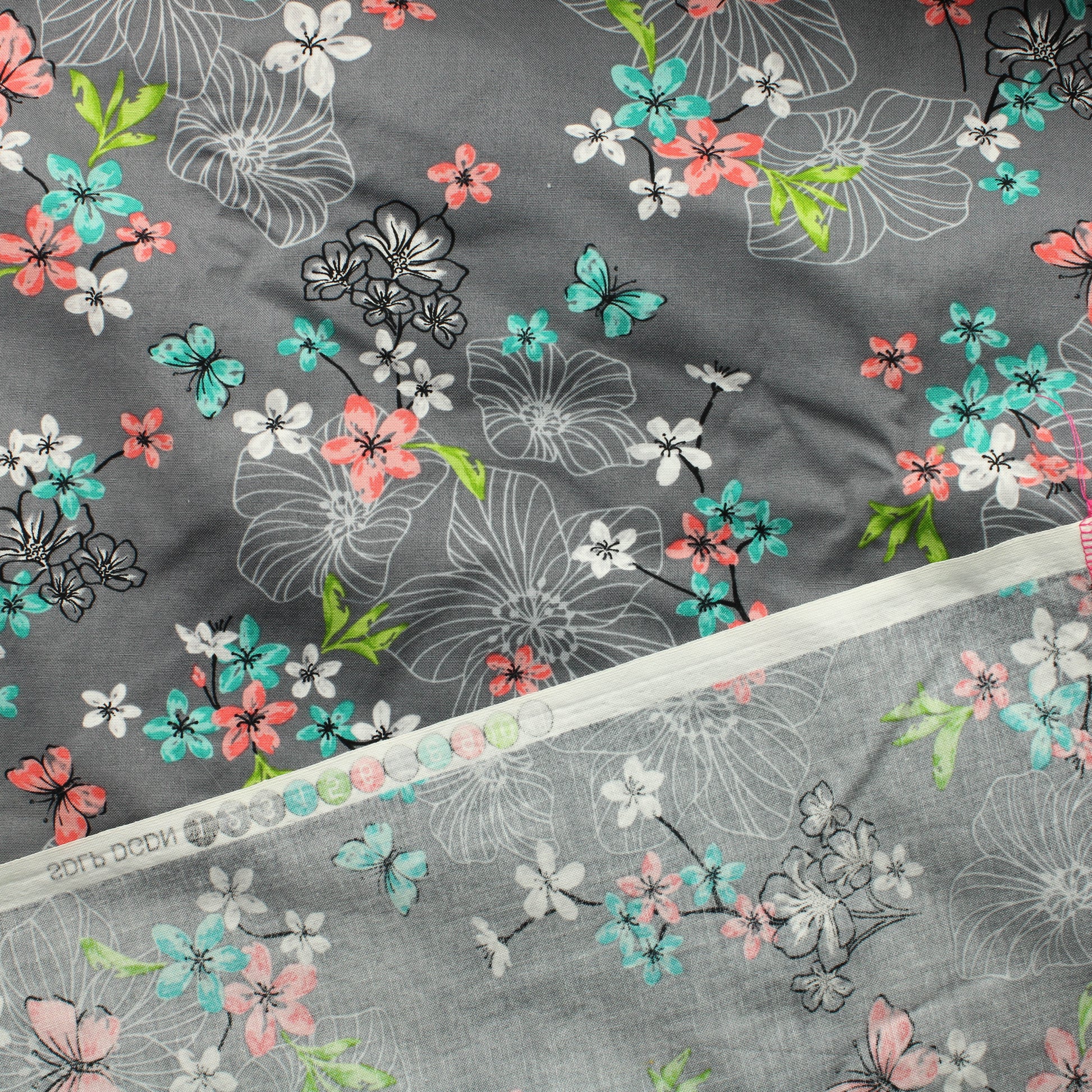 Harmaa Kukikas Puuvilla - Pala